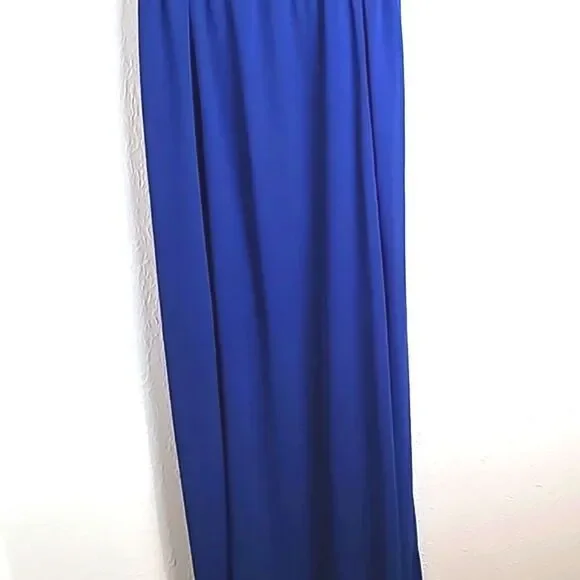 Forever 21 Blue & Black Maxi-Dress or Prom Dress, Size Medium, NWOT - Picture 5 of 9